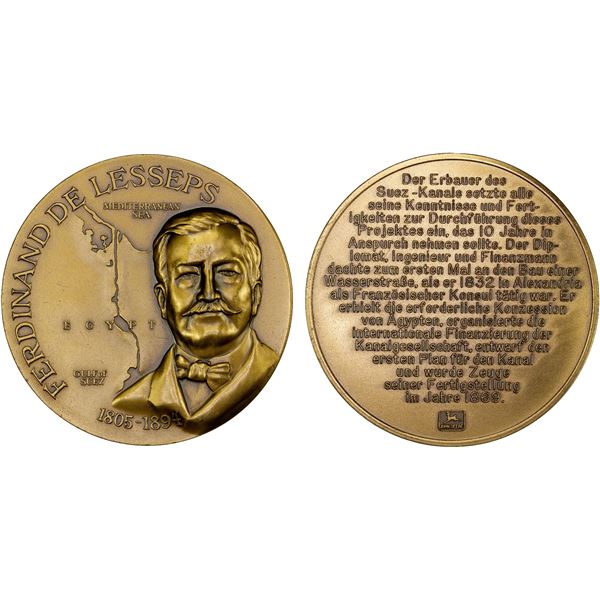 EGYPT: AE medal (250g), UNC