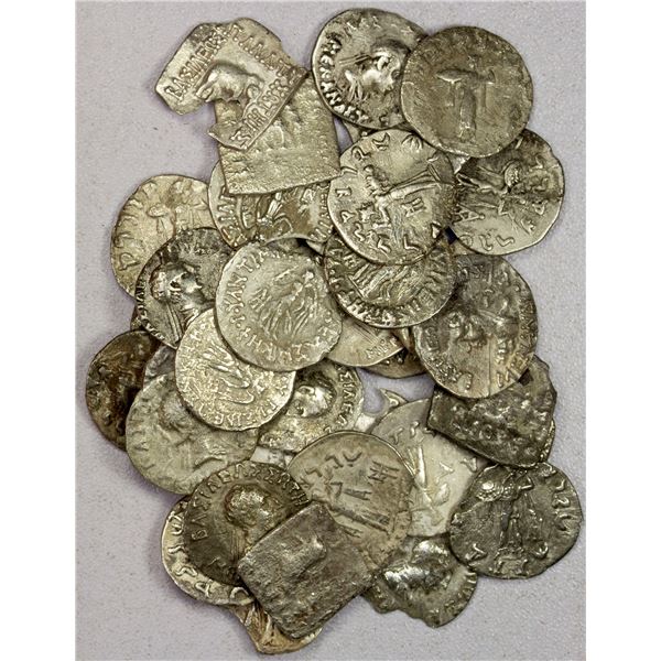 BACTRIA: LOT of 36 AR drachms