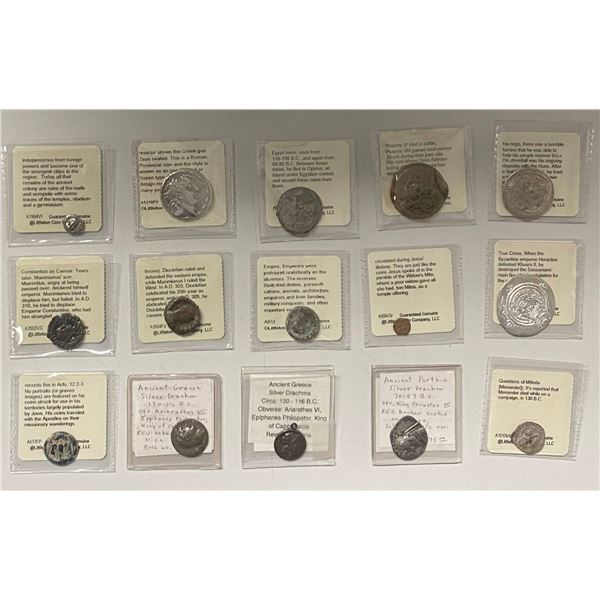 ANCIENT: LOT of 15 coins