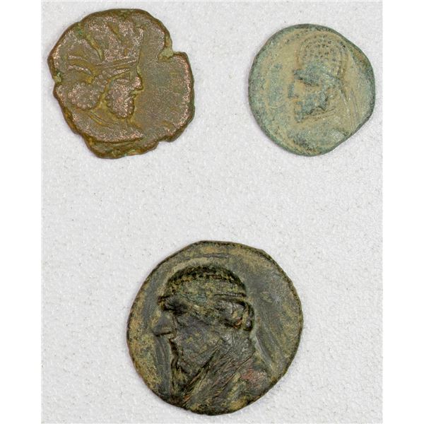 ANCIENT PERSIA: LOT of 3 bronzes