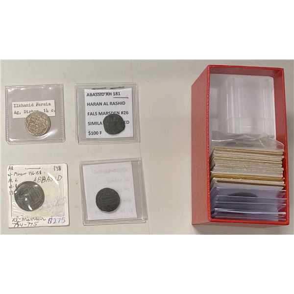 MEDIEVAL ISLAMIC: LOT of 70 coins