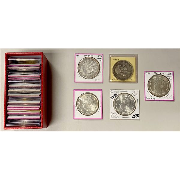 EUROPE: LOT of 33 coins and tokens