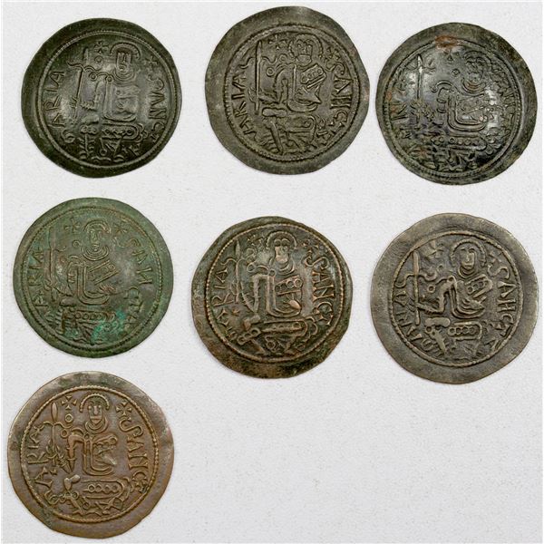 HUNGARY: LOT of 7 AE rezpenz