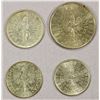 Image 2 : POLAND: Republic, LOT of 4 coins, AU