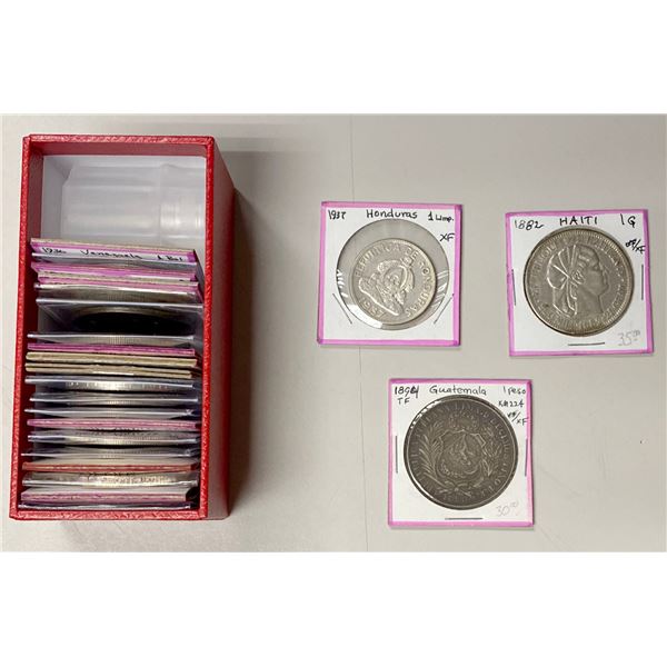 AMERICAS: LOT of 23 coins