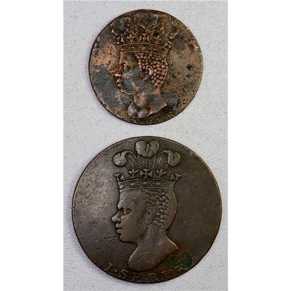 BARBADOS: LOT of 2 pieces