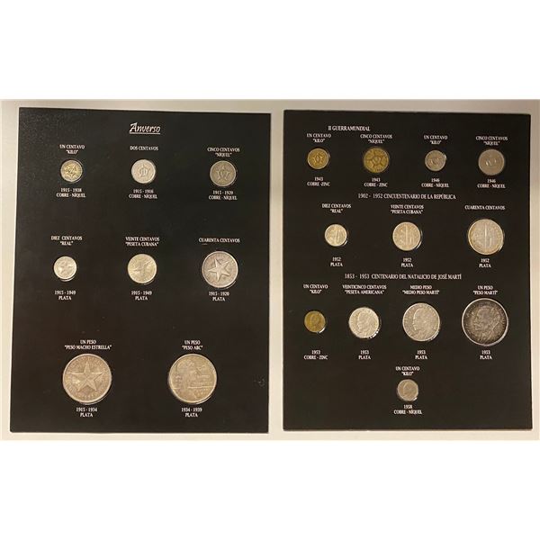 CUBA: COLLECTION of 20 coins