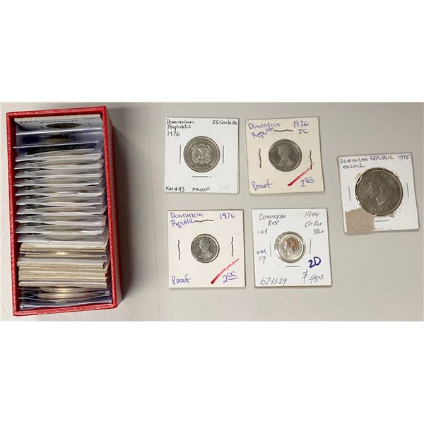 LATIN AMERICA: LOT of 34 coins