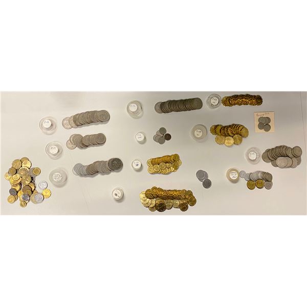 PARAGUAY: LOT of 320 coins