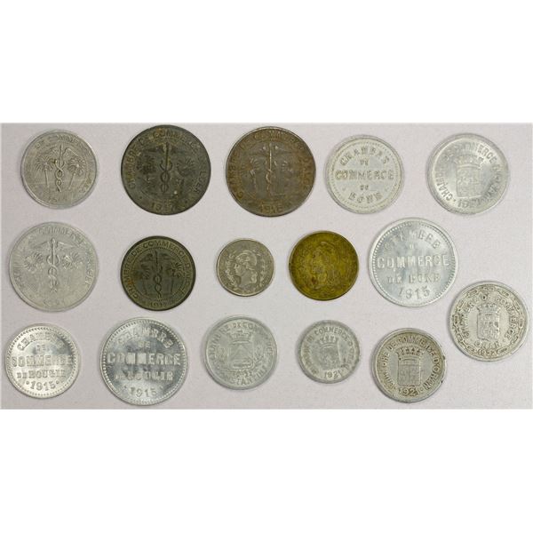 ALGERIA: LOT of 16 tokens