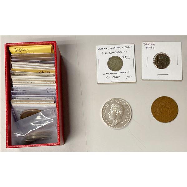 ASIA: LOT of 39 coins and tokens