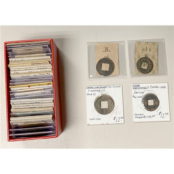 CHINA: LOT of 41 coins