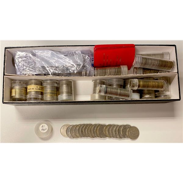 HONG KONG: LOT of 716 coins