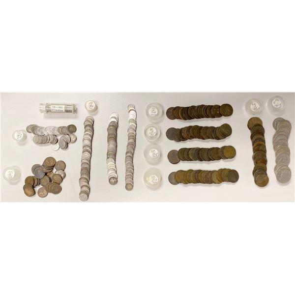 HONG KONG: LOT of 451 coins