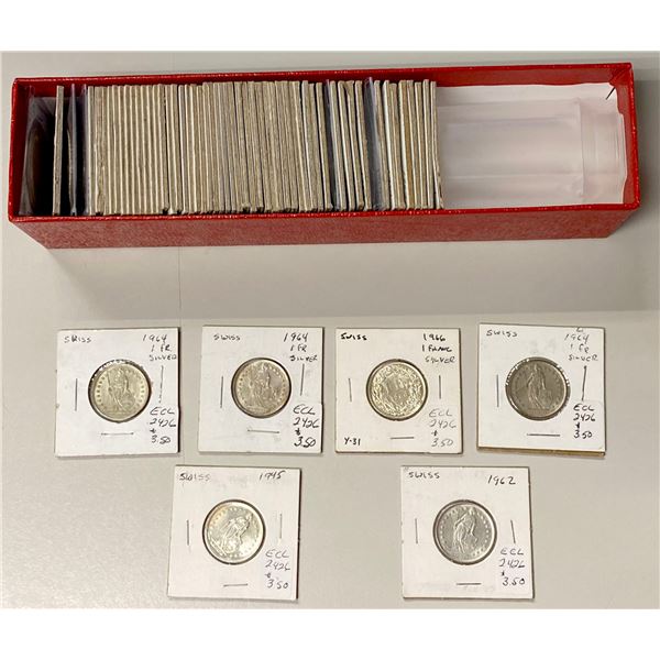 WORLDWIDE: LOT of 62 coins