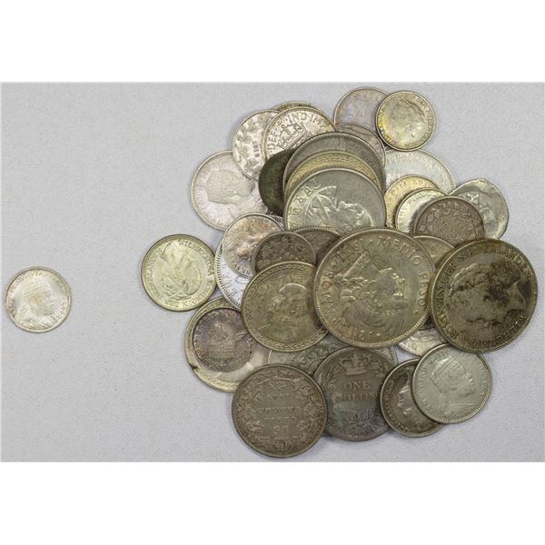 WORLDWIDE: LOT of 40 coins