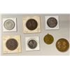 Image 1 : WORLDWIDE: LOT of 7 coins and medals