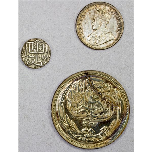 WORLDWIDE: LOT of 3 coins