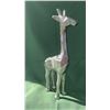 Image 1 : 12.25" Height Metal Giraffe Sculpture