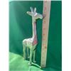 Image 2 : 12.25" Height Metal Giraffe Sculpture