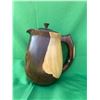 Image 1 : Turned Wood Pitcher with Lid
