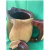 Image 4 : Turned Wood Pitcher with Lid
