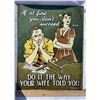 Image 1 : Tin Sign