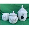 Image 1 : Rae Dunn Ceramic Creamer and Sugar set,  with Bird House
