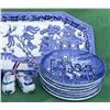 Image 1 : Platter, plates and Ceramic Dutch shoes