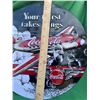 Image 2 : Coca-Cola DC3 Sign  , Embossed Tin Sign