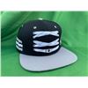 Image 1 : Zephyr LA Kings Lacer Hat NHL Flat Bill Snapback Black Gray Locker Room ZHats