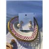 Image 3 : Trinket Containers on a glass plate with Kate Spade Earrings