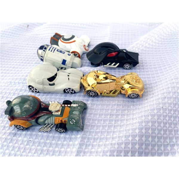 Collection of Star Wars Cars