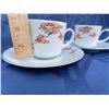 Image 3 : Fine China Tea Cups and Saucers