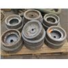 Image 1 : Contents of Pallet: Scissorlift Wheels (Various Sizes)