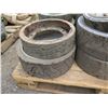 Image 2 : Contents of Pallet: Scissorlift Wheels (Various Sizes)