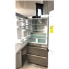 Image 2 : LIEBHERR STAINLESS STEEL FRIDGE-FREEZER W/ NO FROST MODEL CS2080 D24" X W36" X H80" RETAIL $10,999
