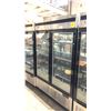 Image 2 : GE MCF8703ES STAINLESS STEEL COMMERCIAL-GRADE MERCHANDISER GLASS DOOR FREEZER