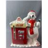 Image 2 : Coca-Cola Collectibles - 11"H Cookie Jar w/ Tag & Vintage 5"H AM  Radio "Can"
