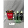 Image 1 : Coca-Cola Collectibles -  4.5" Glass & 5.5" Ceramic S&P Sets & 5"H Napkin Dispenser