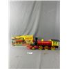 Image 1 : 1965 Empire Made Battery Operated Locomotive Prairie Flyer In Original Box. Untested. Approx. 19" L