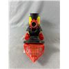 Image 3 : 1965 Empire Made Battery Operated Locomotive Prairie Flyer In Original Box. Untested. Approx. 19" L