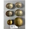 Image 2 : 6 Antique Clock Bells Various Sizes