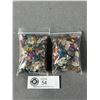 Image 2 : 2 Small Bags of Various Crystals Etc