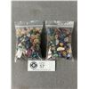Image 2 : 2 Small Bags of Various Crystals Etc