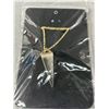 Image 2 : New in Package Clear Quartz Necklace on Gold Plated Chain