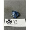 Image 2 : Carved Lapis Lazuli Turtle
