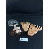 Image 1 : Misc. Lot - 7" H Deer Salad Forks, 4" L Czech Republic Deer Paperweight & 4.5" Diam. Deers