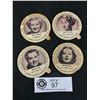 Image 1 : 4 Dixie Cup Movie Star Lids. Glenburn Ice Cream. Vancouver BC
