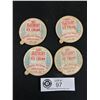 Image 2 : 4 Dixie Cup Movie Star Lids. Glenburn Ice Cream. Vancouver BC